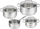 Edelstahl-Töpfe 4er-Set »Duetto«3 im Angebot bei REWE in Wetzlar Edelstahl-Töpfe 4er-Set »Duetto«3 Angebote von Tefal bei REWE Wetzlar für 79,00 €