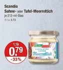 Sahne- oder Tafel-Meerrettich von Scandia im aktuellen V-Markt Prospekt für 0,79 €