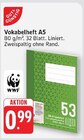 Vokabelheft A5 im Angebot bei E center in Speyer Vokabelheft A5 Angebote von WWF bei E center Speyer für 0,99 €