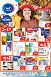 budni Prospekt "drogeriemarkt" für Halstenbek, 10 Seiten, 12.10.2026 - 17.10.2026 budni Prospekt "drogeriemarkt" für Halstenbek, 10 Seiten, 12.10.2026 - 17.10.2026