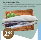 Skrei-Kabeljaufilet von  im aktuellen V-Markt Prospekt für 2,99 €