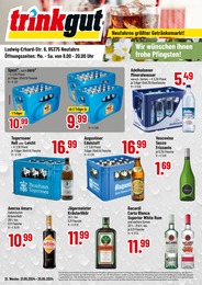 Aktueller Trinkgut Getränkemärkte Prospekt für Hackermoos: Wir wünschen Ihnen frohe Pfingsten! mit 4} Seiten, 21.05.2024 - 25.05.2024