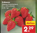 Aktuelles Erdbeeren Angebot bei Netto Marken-Discount in Koblenz ab 2,29 €