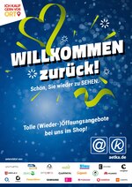 aetka Prospekt für Erkelenz mit 20 Seiten aetka Prospekt für Erkelenz: "Willkommen zurück!", 20 Seiten, 08.03.2021 - 04.04.2021