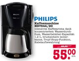 Kaffeemaschine HD7544/20 im Angebot bei E center in Rastatt Kaffeemaschine HD7544/20 Angebote von Philips bei E center Rastatt für 55,00 €