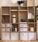 Weldom Carrières-sur-Seine - Promo Etagère KUB 2x4 cases effet chêne Promo Etagère KUB 2x4 cases effet chêne à 54,90 € dans le catalogue Weldom à Carrières-sur-Seine