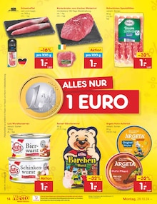 Rindfleisch im Netto Marken-Discount Prospekt "Aktuelle Angebote" mit 57 Seiten (Fürth)