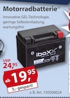 Motorradbatterie Angebote von iboxx bei Sonderpreis Baumarkt Göttingen für 19,95 €