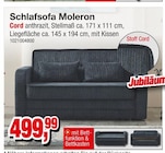 Die Möbelfundgrube Otterbach - Schlafsofa Moleron Angebot im Prospekt Schlafsofa Moleron bei Die Möbelfundgrube im Otterbach Prospekt für 499,99 €