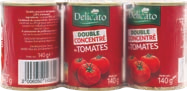 Double concentré de tomates - delicato - 140 g