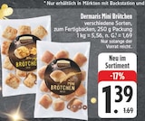 Mini Brötchen Natur Angebote von Dermaris bei E center Erlangen für 1,39 €