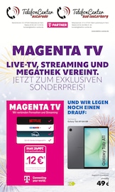 Fernseher im TelefonCenter Osterode Prospekt in Seesen Aktueller TelefonCenter Osterode Prospekt mit Fernseher, "MAGENTA TV", Seite 1