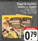 Aktuelle Champignons Angebote bei EDEKA in Duisburg Aktuelles Champignon Rahmsauce Angebot bei EDEKA in Duisburg ab 0,79 €