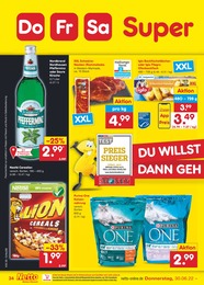 Netto Marken-Discount Prospekt für Schmatzfeld mit 12 Seiten Netto Marken-Discount Prospekt für Schmatzfeld: "Super Wochenende", 12 Seiten, 30.06.2022 - 02.07.2022
