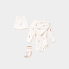 Ensemble naissance Winnie l'ourson blanc bébé dans le catalogue La Halle