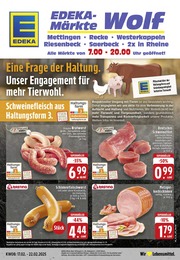 EDEKA Prospekt für Mettingen: "Aktuelle Angebote", 24 Seiten, 17.02.2025 - 22.02.2025