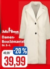 Damen-Bouclémantel Angebote von Julia Brown bei Kaufhaus Stolz Greifswald für 39,99 €