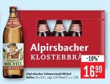 Schwarzwald Michel Helles im Angebot bei Marktkauf in Göppingen Schwarzwald Michel Helles Angebote von Alpirsbacher bei Marktkauf Göppingen für 16,99 €
