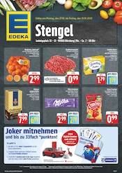 Süßigkeiten im EDEKA Prospekt in Nürnberg Aktueller EDEKA Prospekt mit Süßigkeiten, "Wir lieben Lebensmittel!", Seite 1