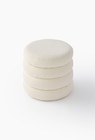 Pouf boudin coffre D30*H25cm en polyester - Monoprix Margaret à Paris Pouf boudin coffre D30*H25cm en polyester en promo chez Monoprix Margaret Paris à 12,99 €