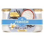 Riz au Lait - LA FERMIÈRE en promo chez Carrefour Riz au Lait - LA FERMIÈRE dans le catalogue Carrefour