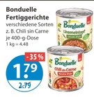 Chili sin Carne von Bonduelle im aktuellen V-Markt Prospekt für 1,79 €