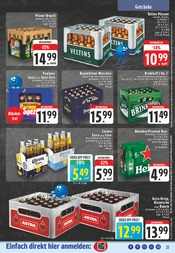 Aktueller EDEKA Prospekt mit Bier, "Aktuelle Angebote", Seite 21