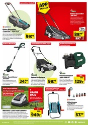 Aktueller Hagebaumarkt Prospekt mit Akku Rasenmäher, "VERSCHÖNERE MIT UNS DEINEN GARTEN", Seite 9