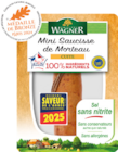 Mini saucisse de Morteau cuite - PHILIPPE WAGNER - Monoprix Mini saucisse de Morteau cuite - PHILIPPE WAGNER à 2,62 € dans le catalogue Monoprix
