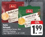 BellaCrema Intenso im Angebot bei EDEKA in Erlangen BellaCrema Intenso Angebote von Melitta bei EDEKA Erlangen für 1,99 €