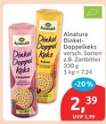 Dinkel-Doppelkeks im Angebot bei budni in Seevetal Dinkel-Doppelkeks Angebote von Alnatura bei budni Seevetal für 2,39 €