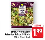 Salat der Saison Grillmix Angebote von EDEKA Herzstücke bei E center Ulm für 1,99 €