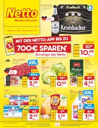 Bier Angebot im aktuellen Netto Marken-Discount Prospekt auf Seite 1