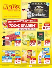 Aktueller Netto Marken-Discount Prospekt mit Bier, "Aktuelle Angebote", Seite 1