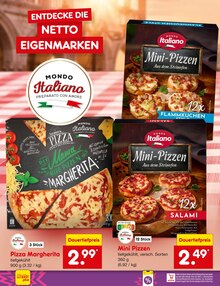 Pizza im Netto Marken-Discount Prospekt "Aktuelle Angebote" mit 76 Seiten (Jena)