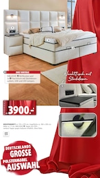 Bett im Polstermöbel Fischer Prospekt "Spektakulärer Neueröffnungs-Endspurt" auf Seite 33
