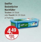 Bodentücher Nachfüller von Swiffer im aktuellen V-Markt Prospekt für 4,49 €