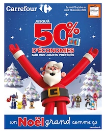 Prospectus Carrefour à Sabres: "un Noël grand comme ça", 14} pages, 15/10/2024 - 24/12/2024