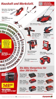 Akkuschrauber im toom Baumarkt Prospekt "Respekt, wer's selber macht." mit 24 Seiten (Heidelberg)