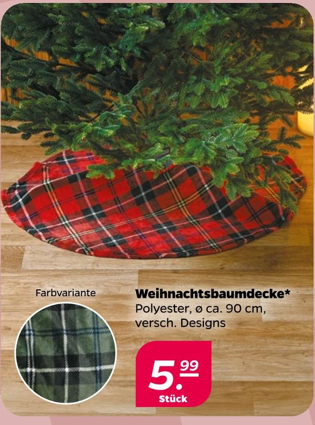 Weihnachtsbaumdecke