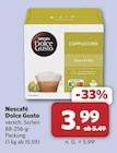 combi - Dolce Gusto Cappuccino Angebot im Prospekt Dolce Gusto Cappuccino bei combi im Prospekt "" für 3,99 €