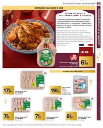 Prix et réduction Cuisse De Poulet dans le prospectus Carrefour en cours Offre Cuisse De Poulet dans le catalogue Carrefour du moment à la page 15