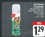 Aktuelle Sahne Angebote bei EDEKA in Würzburg Aktuelles Freistoßsahne Angebot bei EDEKA in Würzburg ab 1,29 €