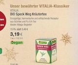 BIO Speck Weg Kräutertee Angebote von VITALIA bei VITALIA Reformhaus Reutlingen für 3,19 €