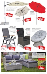 Sonnenschirm Angebot im aktuellen Opti-Wohnwelt Prospekt auf Seite 3