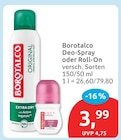 Deo-Spray oder Roll-On bei budni im Mölln Prospekt für 3,99 €
