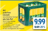 Aktuelles zuckerfreie Limonade Angebot bei diska in Erlangen ab 9,99 €