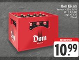 EDEKA - Dom Kölsch Angebot im Prospekt Dom Kölsch bei EDEKA im Prospekt "" für 10,99 €