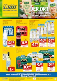 Netto Marken-Discount Prospekt für Berlin mit 2 Seiten Netto Marken-Discount Prospekt für Berlin: "DER ORT, AN DEM DU IMMER AUSGEZEICHNETE PREISE FINDEST.", 2 Seiten, 22.06.2026 - 27.06.2026