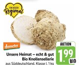 Bio Knollensellerie im aktuellen Prospekt bei EDEKA in Heiligkreuzsteinach